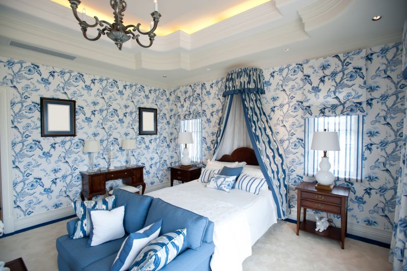 Bedroom Wallpaper Installation in Olathe, KS