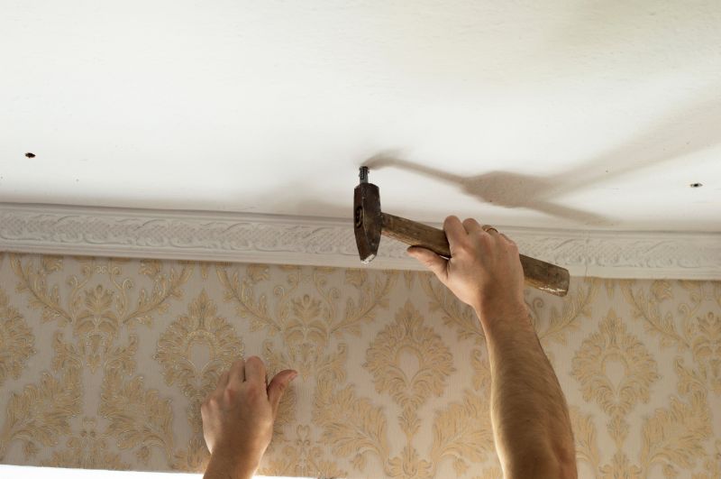 Hallway Wallpaper Installation in Conroe, TX