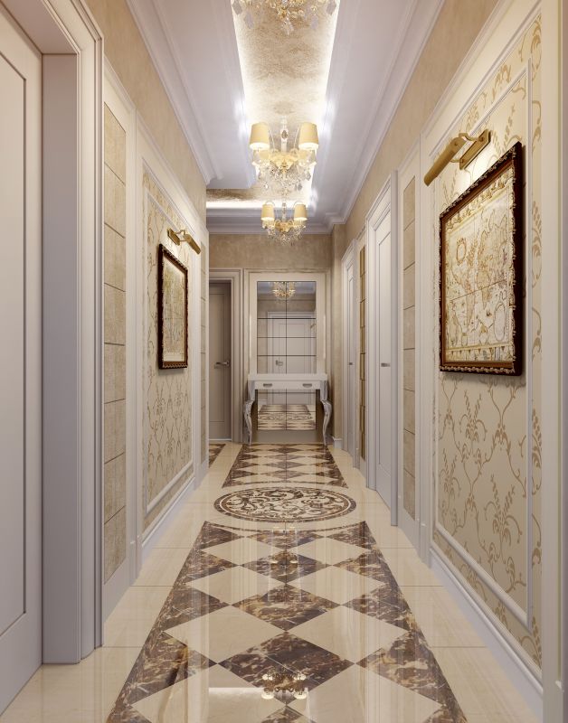 Hallway Wallpaper Installation in Alpharetta, GA