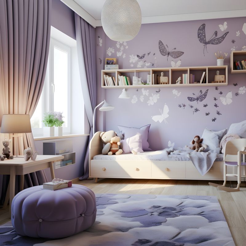 Nursery Wallpaper Installation in Roswell, GA