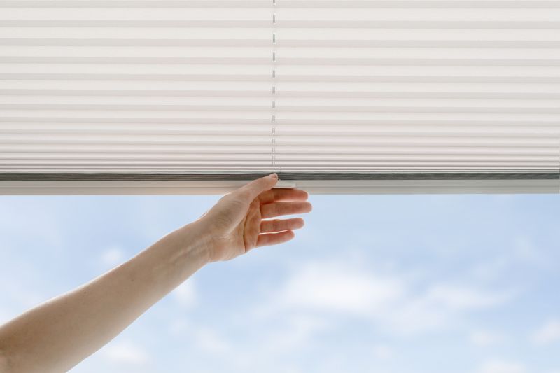 Pleated Shades Installation in Denver, CO
