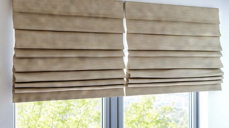 Roman Shades Installation in Denver County, CO